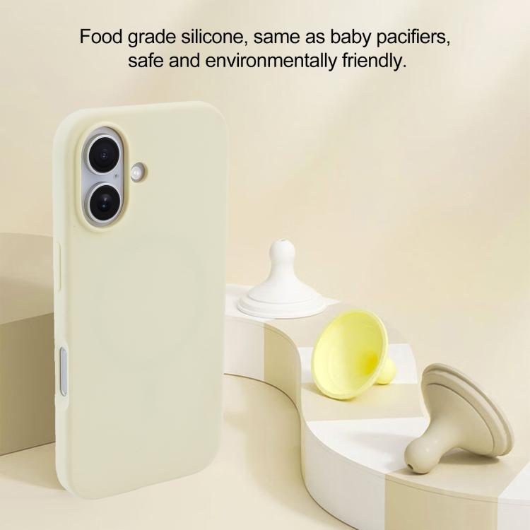 Liquid Silicone Full Coverage MagSafe Phone Case, For iPhone 16