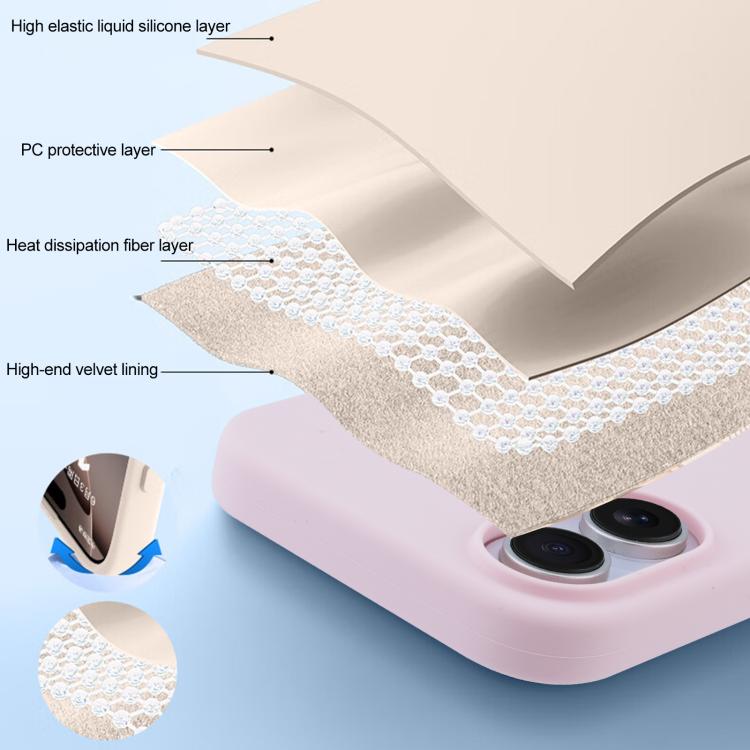 Liquid Silicone Full Coverage MagSafe Phone Case, For iPhone 16 Pro Max