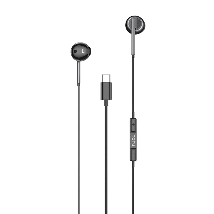 TOTU EP-3 In-Ear Wired Earphone Cable Length:1.2m