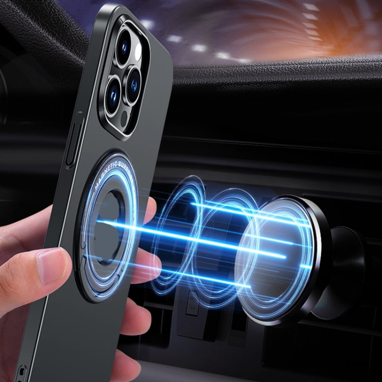 Matte Magsafe Magnetic Phone Case with Trolley Holder, For iPhone 15 Pro Max, For iPhone 15 Pro, For iPhone 15 Plus, For iPhone 15