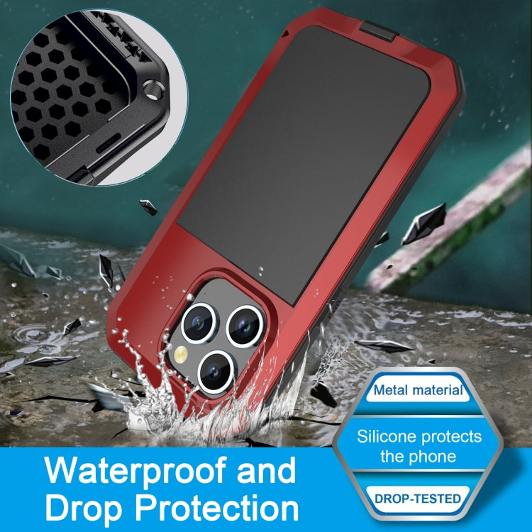 Shockproof Life Waterproof Dust-proof Metal + Silicone Phone Case, For iPhone 15 Pro Max, For iPhone 15 Pro, For iPhone 15 Plus, For iPhone 15