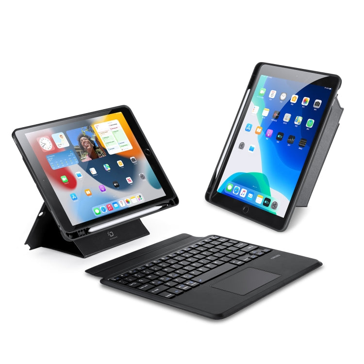 Étui clavier magnétique sans fil Bluetooth DUX DUCIS série DK pour iPad Pro 13 (2024), iPad Pro 11 (2024), iPad Air 11 (2024), iPad 4 et 5 (2022), iPad 10e génération (10.9) (2022), iPad 10.2 (2019/2020/2021/Air 2019)