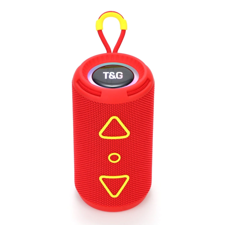 T&G TG-656 Portable Wireless 3D Stereo Subwoofer Bluetooth Speaker Support FM / LED Atmosphere Light, TG-656