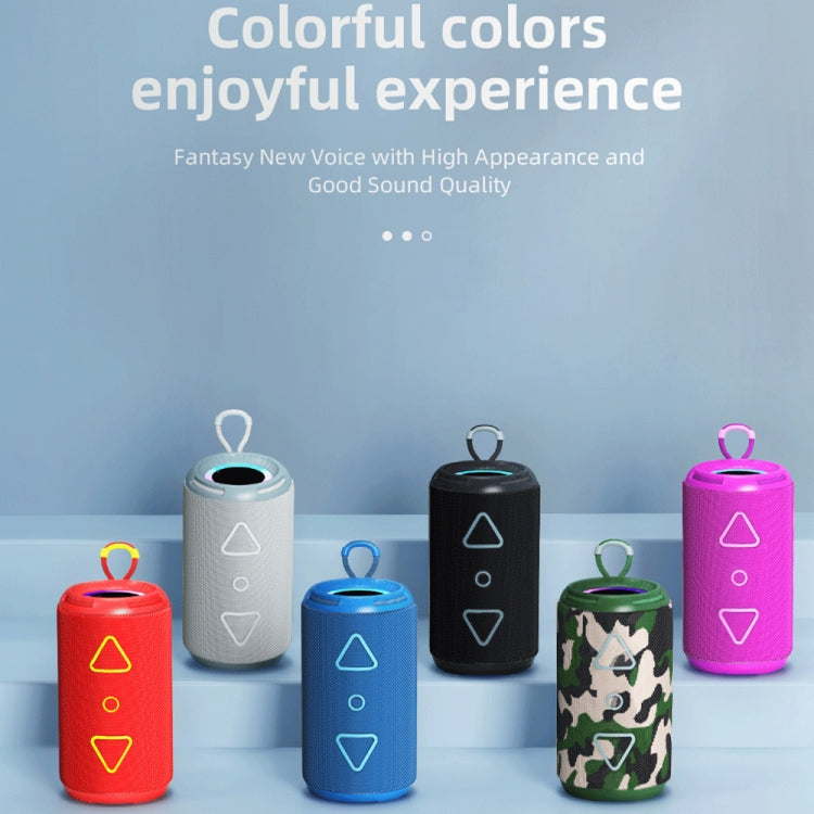 T&G TG-656 Portable Wireless 3D Stereo Subwoofer Bluetooth Speaker Support FM / LED Atmosphere Light, TG-656