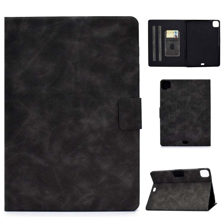 Cowhide Texture Leather Smart Tablet Case, For iPad Pro 11 2025 / 2024, For iPad Air 2022 / 2020 10.9
