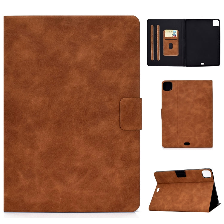 Cowhide Texture Leather Smart Tablet Case, For iPad Pro 11 2025 / 2024, For iPad Air 2022 / 2020 10.9