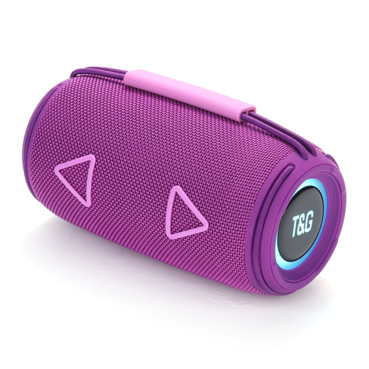 T&G TG-657 Portable Wireless 3D Stereo Subwoofer Bluetooth Speaker Support FM / LED Atmosphere Light, TG-657