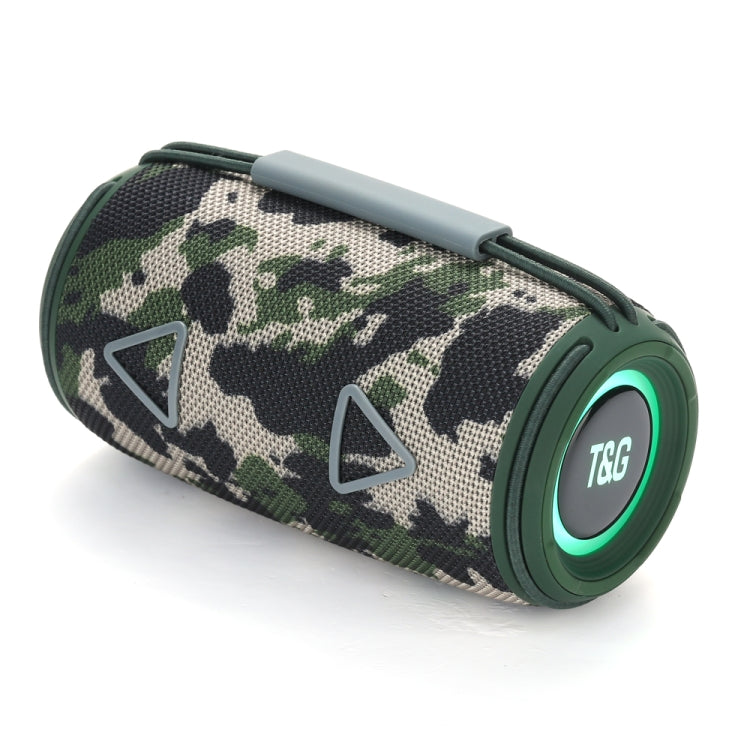 T&G TG-657 Portable Wireless 3D Stereo Subwoofer Bluetooth Speaker Support FM / LED Atmosphere Light, TG-657