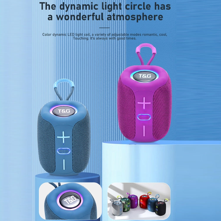 T&G TG-658 Outdoor USB High Power 8W Heavy Bass Wireless Bluetooth Speaker, TG-658