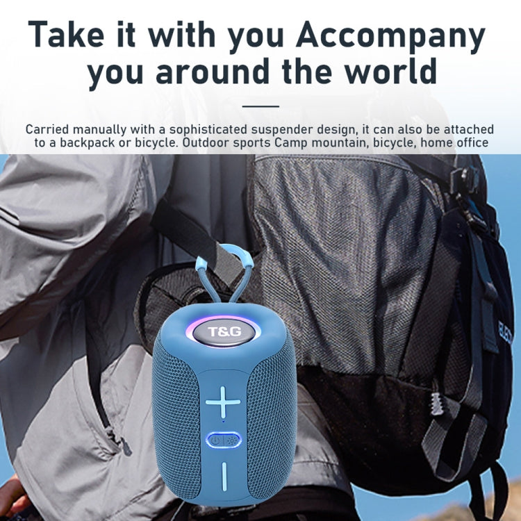 T&G TG-658 Outdoor USB High Power 8W Heavy Bass Wireless Bluetooth Speaker, TG-658