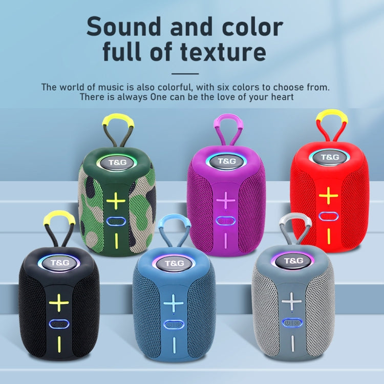 T&G TG-658 Outdoor USB High Power 8W Heavy Bass Wireless Bluetooth Speaker, TG-658