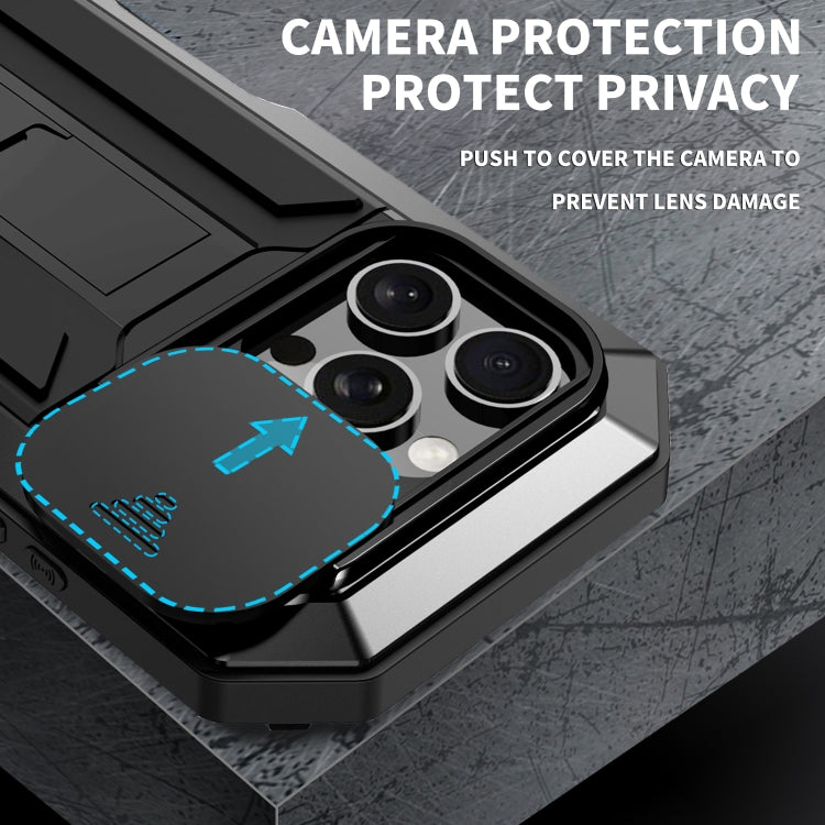 R-JUST Sliding Camera IP54 Life Waterproof Holder Phone Case