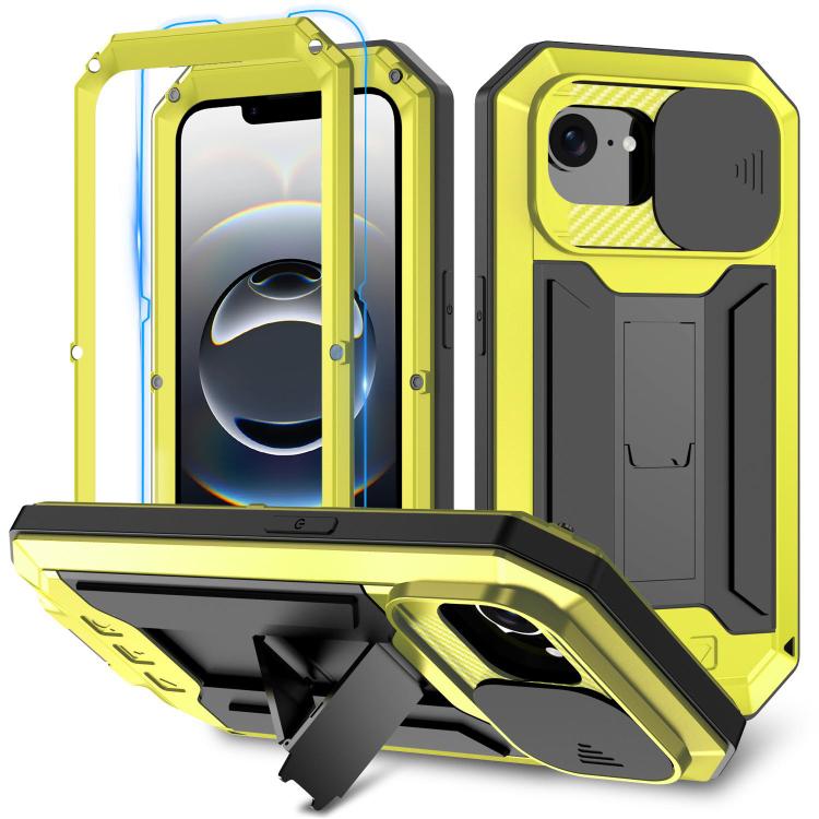 R-JUST Sliding Camera IP54 Life Waterproof Holder Phone Case, For iPhone 18 Pro, For iPhone 18 Pro Max, For iPhone 17e / 16e, For iPhone 17 Pro Max, For iPhone 17 Pro, For iPhone 17