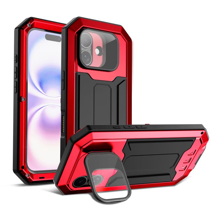 R-JUST Sliding Camera IP54 Life Waterproof Holder Phone Case, For iPhone 18 Pro, For iPhone 18 Pro Max, For iPhone 17e / 16e, For iPhone 17 Pro Max, For iPhone 17 Pro, For iPhone 17