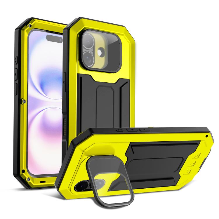 R-JUST Sliding Camera IP54 Life Waterproof Holder Phone Case, For iPhone 18 Pro, For iPhone 18 Pro Max, For iPhone 17e / 16e, For iPhone 17 Pro Max, For iPhone 17 Pro, For iPhone 17