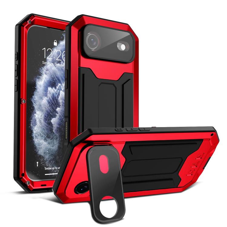 R-JUST Sliding Camera IP54 Life Waterproof Holder Phone Case, For iPhone Air, For iPhone 16 Pro Max, For iPhone 16 Pro, For iPhone 16 Plus, For iPhone 16, For iPhone 15 Pro Max