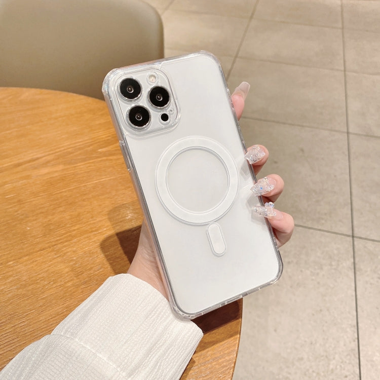 Fine Hole MagSafe Magnetic Clear Acrylic TPU Case, For iPhone 16e / 17e, For iPhone 17 Pro Max, For iPhone 17 Pro, For iPhone 17, For iPhone 17 Air, For iPhone 16 Pro Max, For iPhone 16 Pro, For iPhone 16 Plus, For iPhone 16, For iPhone 15 Pro Max     ...