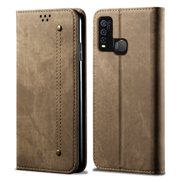 Denim Texture Casual Style Horizontal Flip Leather Case with Holder & Card Slots & Wallet, For Huawei Nova 7, For Huawei Nova 7 Pro, For Huawei Nova 7 SE / P40 Lite 5G, For Vivo Y50, For Huawei Honor X10 5G, For Xiaomi Redmi Note 9