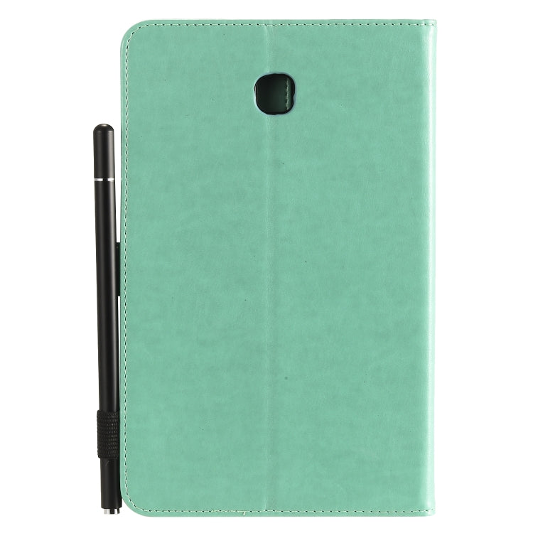 Cat Bee Embossing Pattern Shockproof Table PC Protective Case with Holder & Card Slots & Wallet & Pen Slot, For Samsung Galaxy Tab A8.0 (2018) T387, For Samsung Galaxy Tab A10.1 (2019) T510, For Samsung Galaxy Tab E9.6 T560