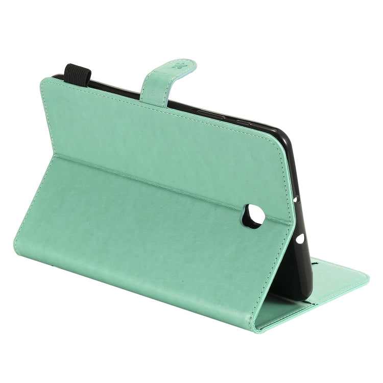 Cat Bee Embossing Pattern Shockproof Table PC Protective Case with Holder & Card Slots & Wallet & Pen Slot, For Samsung Galaxy Tab A8.0 (2018) T387, For Samsung Galaxy Tab A10.1 (2019) T510, For Samsung Galaxy Tab E9.6 T560
