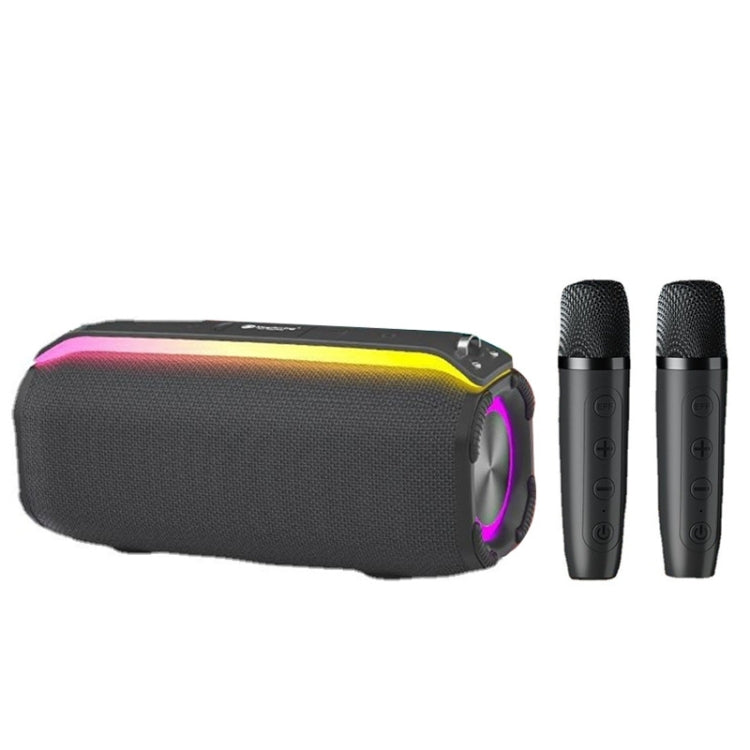 New RiXing NR8809 20W Outdoor Portable TWS Smart Wireless Bluetooth Speaker, Single Mic, Dual Mic