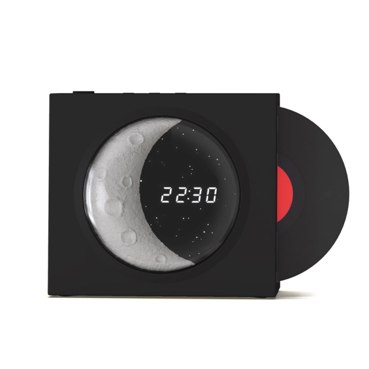 X09 Moon Clock Bluetooth Speaker Desktop Smart Wireless Speaker, X09 (Pink), X09 (Yellow), X09 (White), X09 (Black)