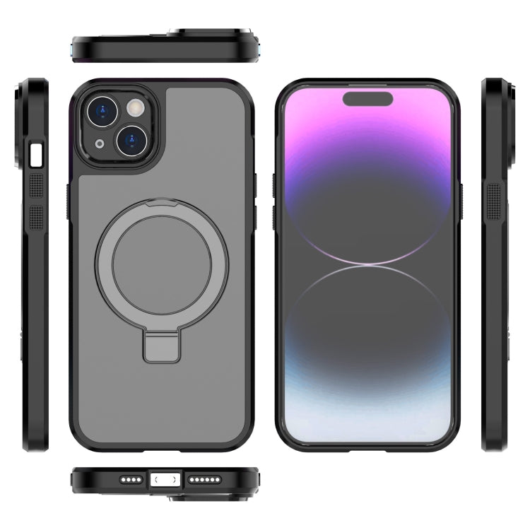 MagSafe Magnetic Metal Holder Phone Case, For iPhone 15 Plus, For iPhone 15 Pro Max, For iPhone 15 Pro, For iPhone 15