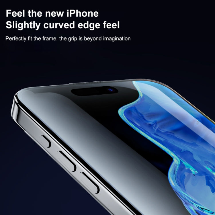 MOMAX 0.3mm 3D Full-screen Tempered Glass Film, For iPhone 15 Plus, For iPhone 15