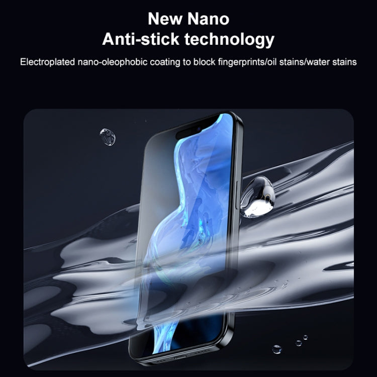 MOMAX 0.3mm 3D Full-screen Tempered Glass Film, For iPhone 15 Plus, For iPhone 15