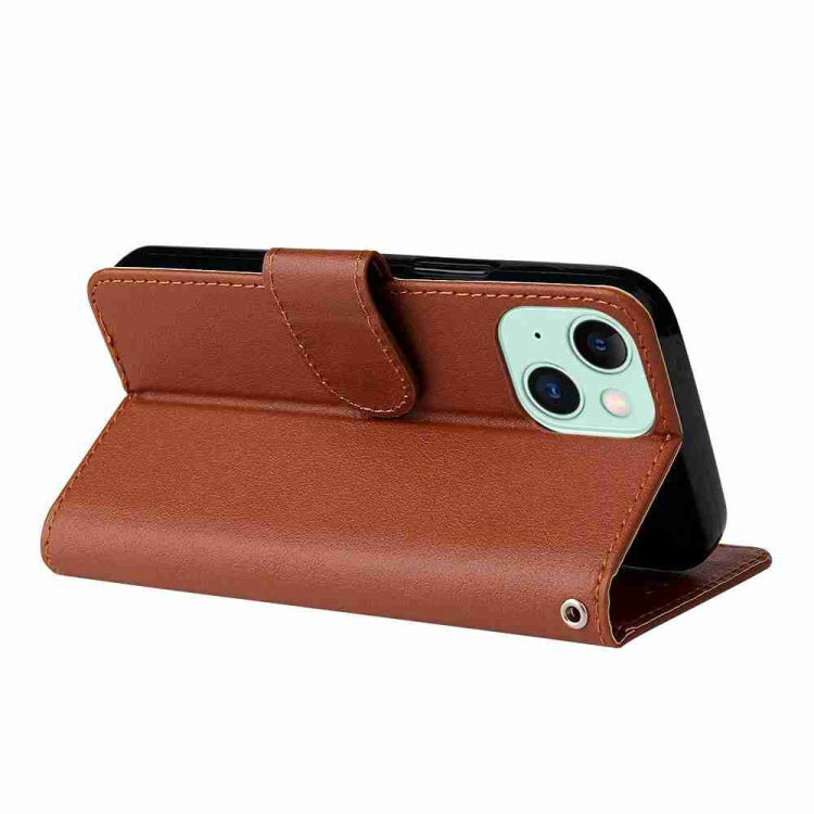 3-Card Slots Multifunctional Leather Phone Case, For iPhone 15