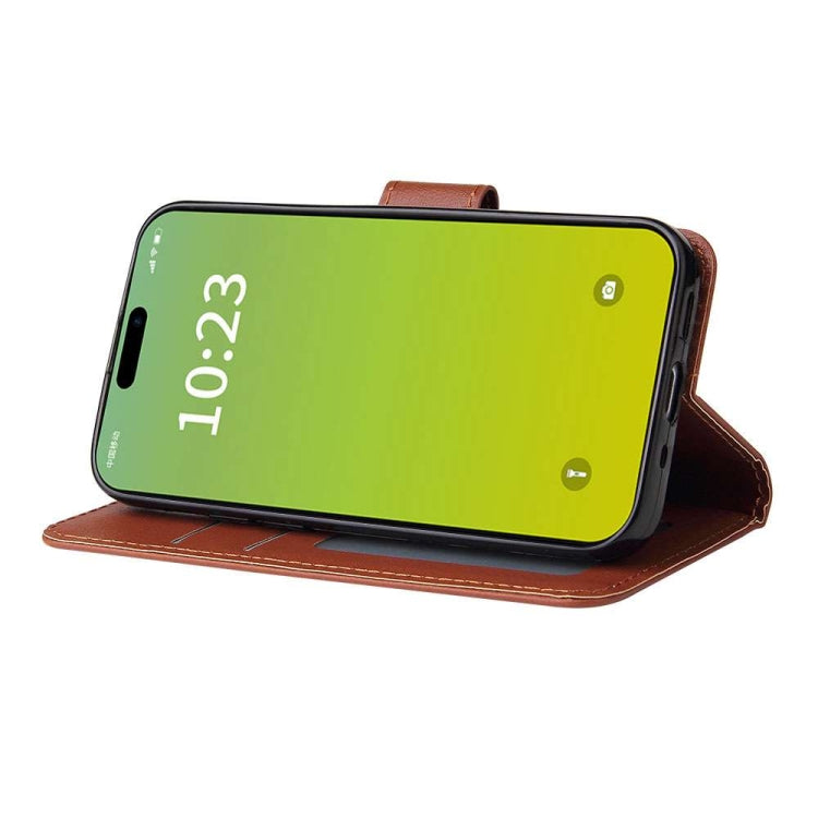 3-Card Slots Multifunctional Leather Phone Case, For iPhone 15