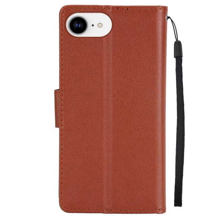3-Card Slots Multifunctional Leather Phone Case, For iPhone 16e, For iPhone 16 Pro Max, For iPhone 16 Pro, For iPhone 16 Plus