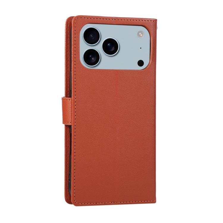 3-Card Slots Multifunctional Leather Phone Case, For iPhone 17 Pro Max, For iPhone 17 Pro, For iPhone 17, For iPhone 17 Air