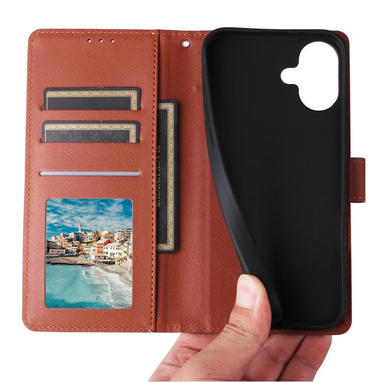 3-Card Slots Multifunctional Leather Phone Case, For iPhone 17 Pro Max, For iPhone 17 Pro, For iPhone 17, For iPhone 17 Air