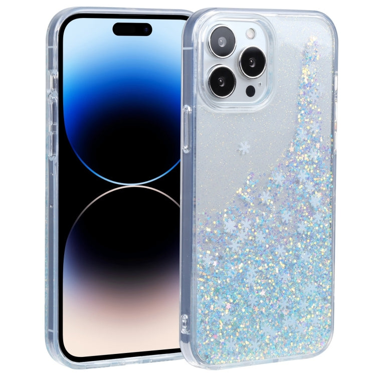 DFANS DESIGN Snowflake Starlight Shining Phone Case, For iPhone 15 Pro Max, For iPhone 15 Pro
