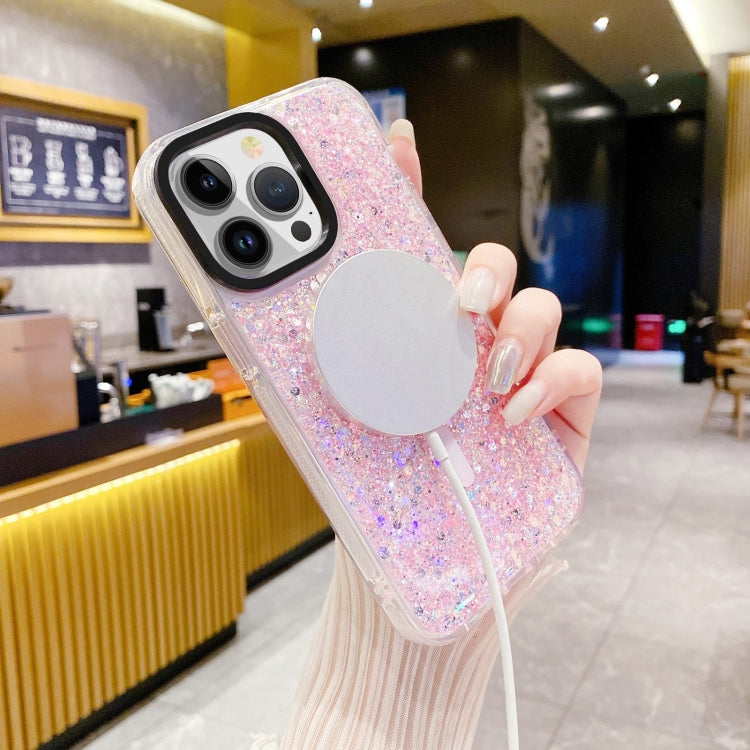 Gold Armor MagSafe Glitter Epoxy Phone Case