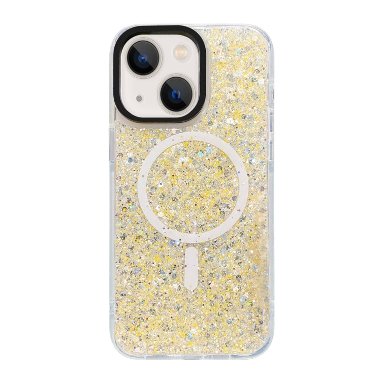 Gold Armor MagSafe Glitter Epoxy Phone Case