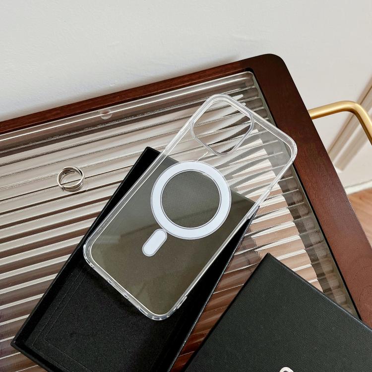 MagSafe Magnetic Clear Acrylic TPU Phone Case