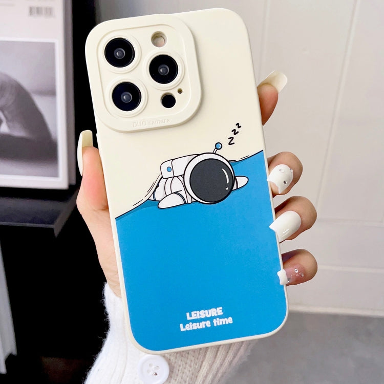 Liquid Angel Eyes Astronaut TPU Phone Case, For iPhone 15 Pro Max, For iPhone 15 Pro, For iPhone 15 Plus, For iPhone 15, For iPhone 14 Plus, For iPhone 14, For iPhone 14 Pro, For iPhone 14 Pro Max, For iPhone 13 Pro Max, For iPhone 13