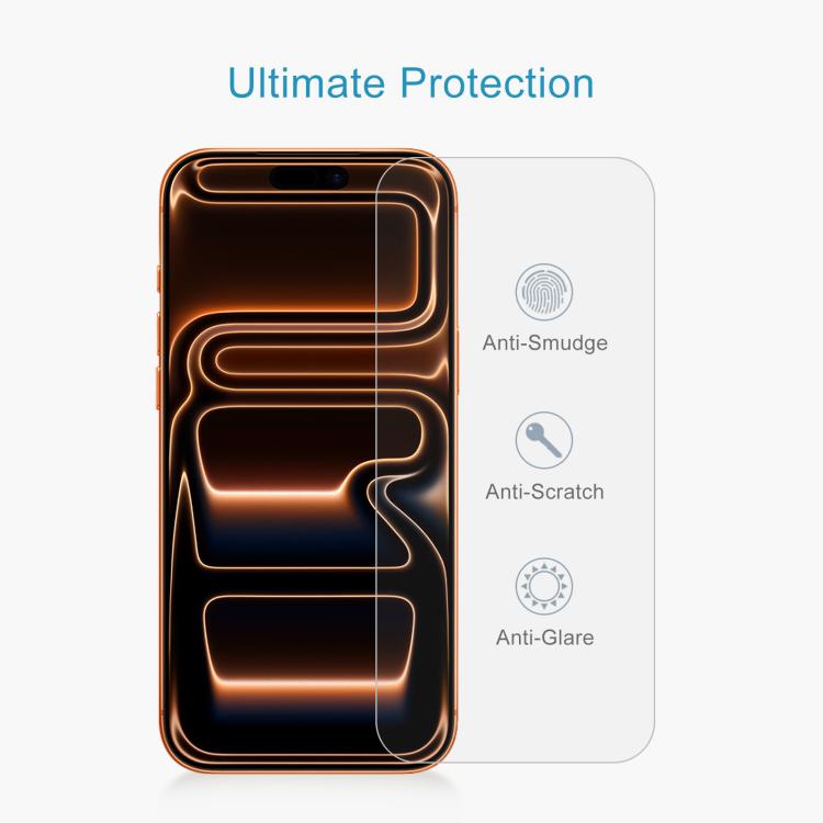 50pcs 0.26mm 9H 2.5D Tempered Glass Film