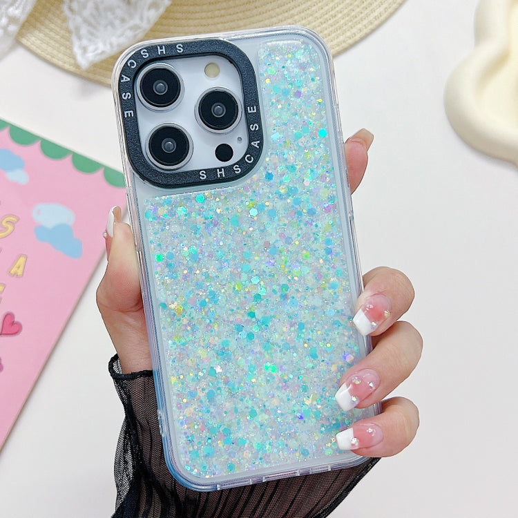 Noctilucent Light Drip Glue Shockproof Phone Case, For iPhone 15 Pro Max, For iPhone 15 Pro, For iPhone 15 Plus, For iPhone 15