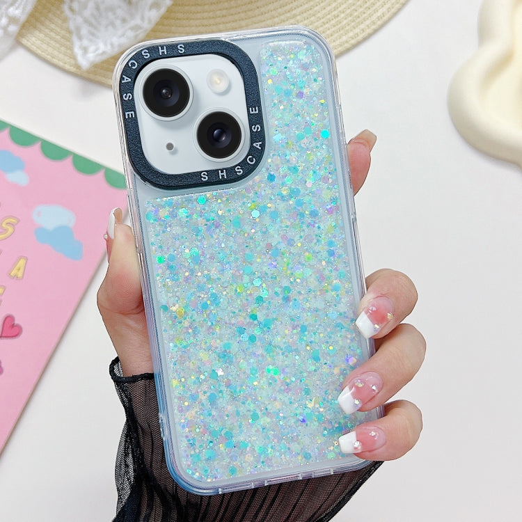 Noctilucent Light Drip Glue Shockproof Phone Case, For iPhone 15 Pro Max, For iPhone 15 Pro, For iPhone 15 Plus, For iPhone 15