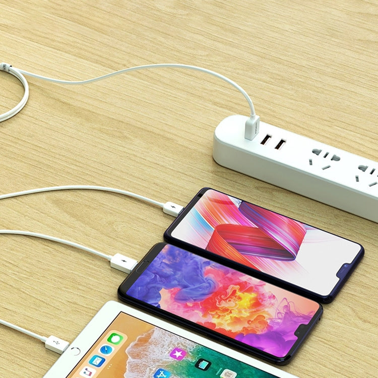 PISEN 3A 3 in 1 Data Cable, 1.2m