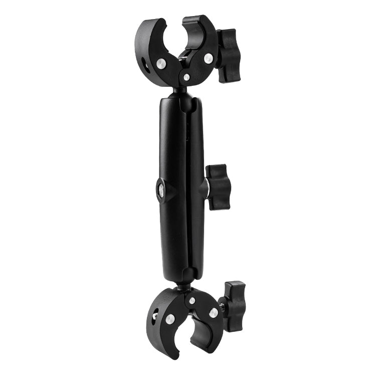 Motorcycle Dual-heads Crabs Clamps Handlebar Fixed Mount, 18cm, 22cm, 28cm