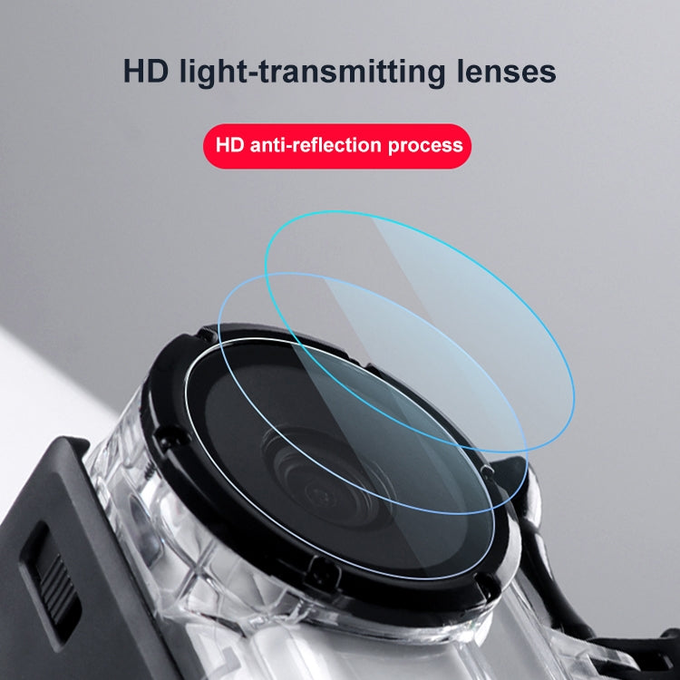 Underwater Waterproof Housing Case with Touch Back Cover, For Insta360 GO 3 / 3S