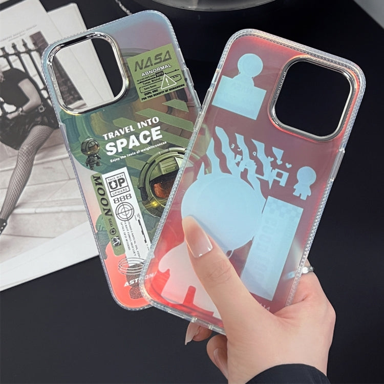 Fluorescent Laser Astronaut Phone Case, For iPhone 15 Pro, For iPhone 15, For iPhone 14, For iPhone 14 Pro, For iPhone 14 Pro Max, For iPhone 13 Pro Max, For iPhone 13 Pro, For iPhone 13, For iPhone 12, For iPhone 12 Pro Max, For iPhone 12 Pro���������...