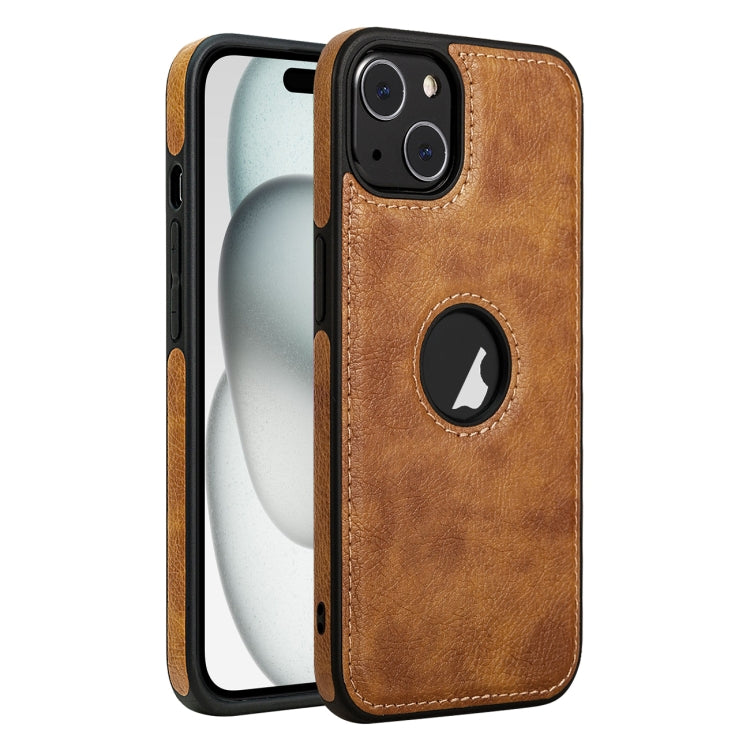 Leather Texture Stitching Phone Case, For iPhone 15 Pro Max, For iPhone 15 Pro, For iPhone 15 Plus, For iPhone 15