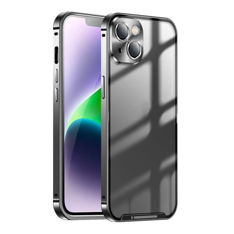 Frosted Metal Phone Case, For iPhone 15