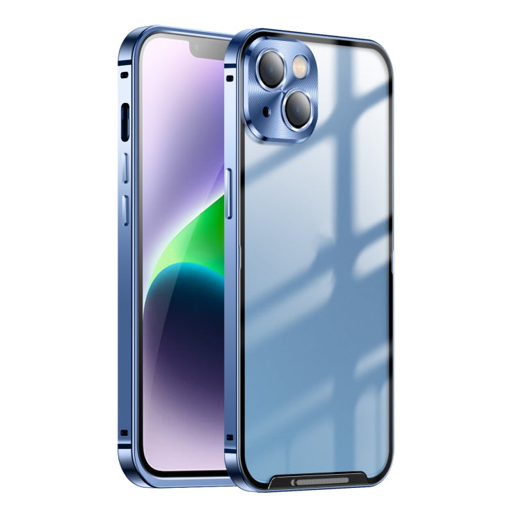 Frosted Metal Phone Case, For iPhone 15