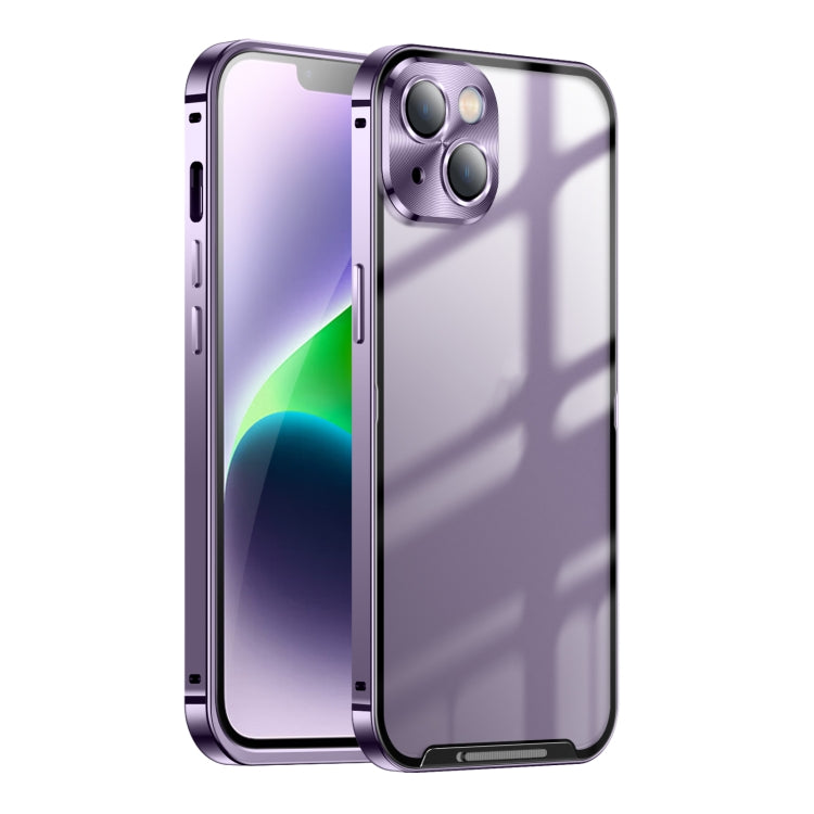 Frosted Metal Phone Case, For iPhone 15